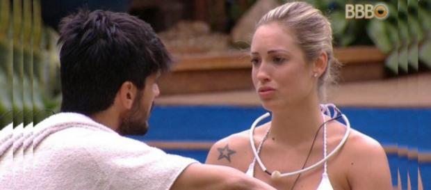 Lucas quer Jéssica longe dele, no ''BBB18'' Lucas quer Jéssica longe dele, no ''BBB18''