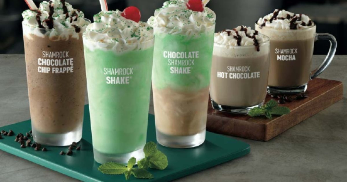 Shamrock Shakes Are Coming Back To ‘McDonald’s’