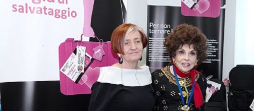 Grazia Passeri e Gina Lollobrigida