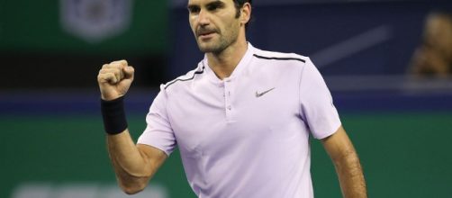 in foto lo svizzero Roger Federer.