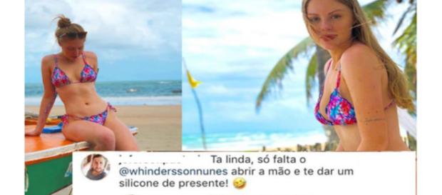 A resposta foi épica ( Reprodução - Instagram ) A resposta foi épica ( Reprodução - Instagram )