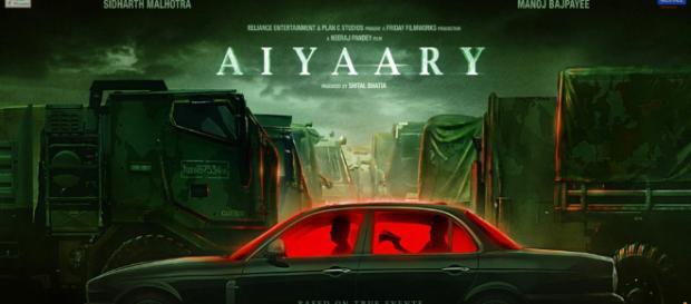 Aiyaary (2018) Hindi Movie Review, Trailer, Poster - (Image via Filmnstars) Aiyaary (2018) Hindi Movie Review, Trailer, Poster - (Image via Filmnstars)