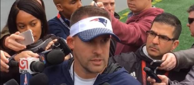 Josh McDaniels changed his mind after the Colts made announcement (Image Credit: MassLive/YouTube) Josh McDaniels changed his mind after the Colts made announcement (Image Credit: MassLive/YouTube)