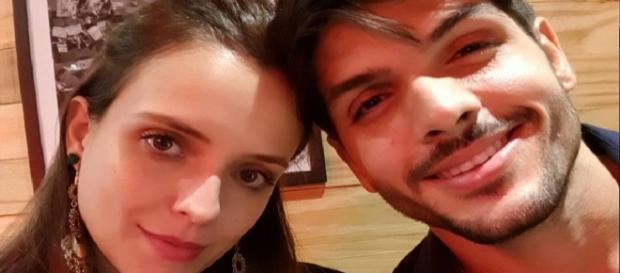 Lucas do BBB18 e sua noiva Ana Lúcia Lucas do BBB18 e sua noiva Ana Lúcia