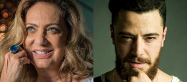 Nádia e Odair vão para a cama, após juiz ser flagrado com sua amante em novela. (Foto Reprodução). Nádia e Odair vão para a cama, após juiz ser flagrado com sua amante em novela. (Foto Reprodução).