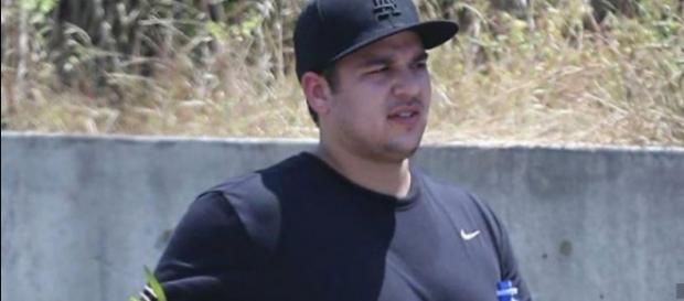 Rob Kardashian está bem mais magro neste início de ano Rob Kardashian está bem mais magro neste início de ano