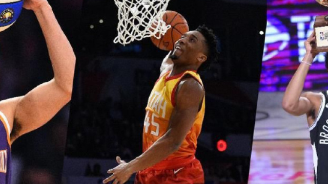 Star Game : Le concours de dunks pour Mitchell, Booker et ... - yahoo.com