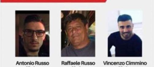 Tre uomini italiani scomparsi in Messico
