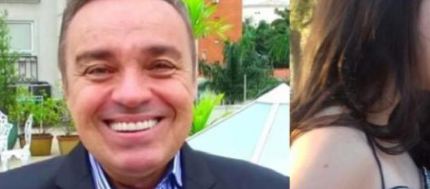 Apresentador Augusto Liberato divulgou imagem de filhas em redes social Apresentador Augusto Liberato divulgou imagem de filhas em redes social