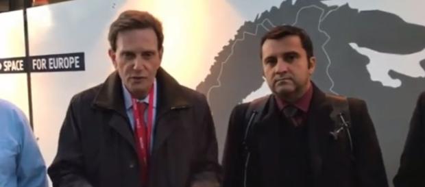 Marcelo Crivella passou o carnaval na Europa. Marcelo Crivella passou o carnaval na Europa.