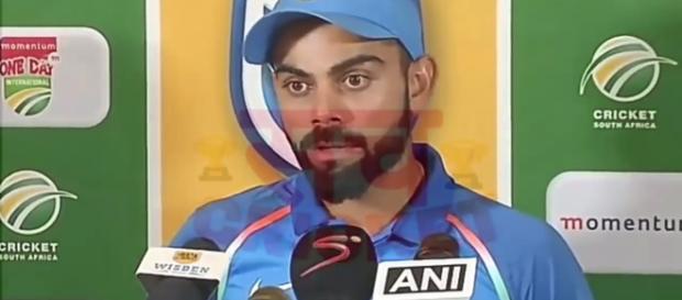 Virat Kohli was the star of the win. Photo - Image credit Sach Tv -Youtube.com Virat Kohli was the star of the win. Photo - Image credit Sach Tv -Youtube.com