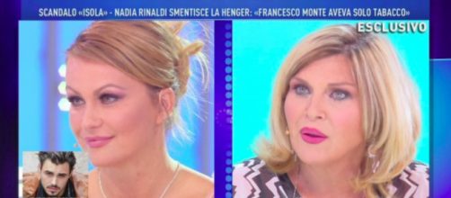 Il faccia a faccia tra Eva Henger e Nadia Rinaldi a Domenica Live sul caso Francesco Monte