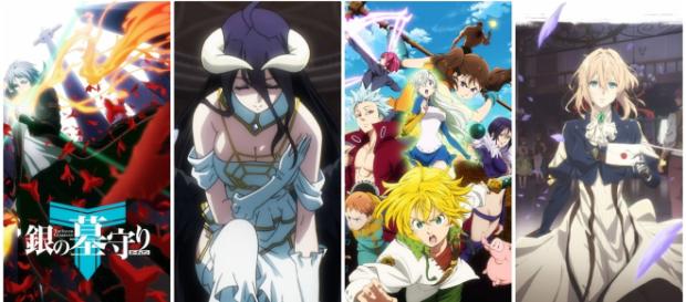 Ilustraciones de varios animes populares de esta temporada Ilustraciones de varios animes populares de esta temporada