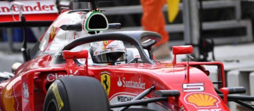 I test di Halo 2017 con la Ferrari