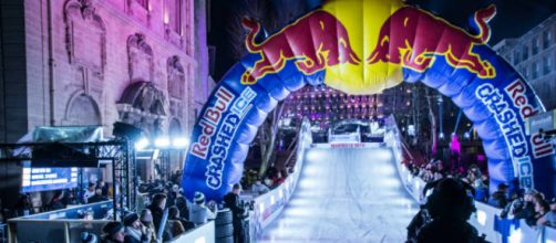 L'arrivée du Red Bull Crashed Ice Marseille 2018 (Crédit photo : Romain Pommier)