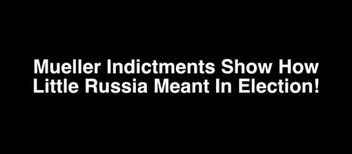 Mueller indictment prove Trump was right. - [Image credit Dick Morris TV / YouTube screencap]