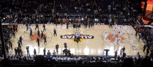 NBA All-Star Game 2018: LeBron vs Steph (da Wikipedia Commons)