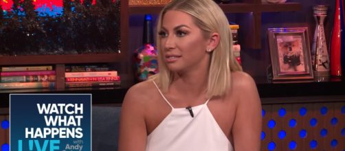 Stassi Schroeder appears on 'Watch What Happens Live.' [Photo via Bravo/YouTube]