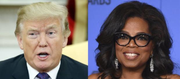 Donald Trump, Oprah Winfrey, via Twitter Donald Trump, Oprah Winfrey, via Twitter