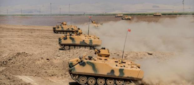 El viceprimer ministro, Bekir Bozdag, dijo que las operaciones de Turquía estaban avanzando según lo planeado El viceprimer ministro, Bekir Bozdag, dijo que las operaciones de Turquía estaban avanzando según lo planeado