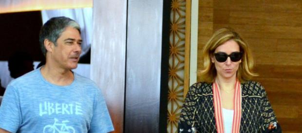 William Bonner da cambio en Fátima y besa rubia delante de todos William Bonner da cambio en Fátima y besa rubia delante de todos