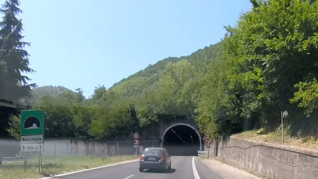La galleria Monte Pergola: il raccordo Salerno-Avellino
