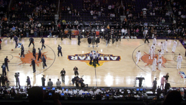 NBA All-Star Game 2018: LeBron vs Steph (da Wikipedia Commons)