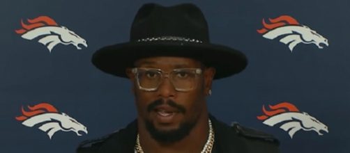 Von Miller and the Broncos defeated the Patriots in the 2014 AFC Championship Game (Image Credit: Denver Broncos/YouTube)