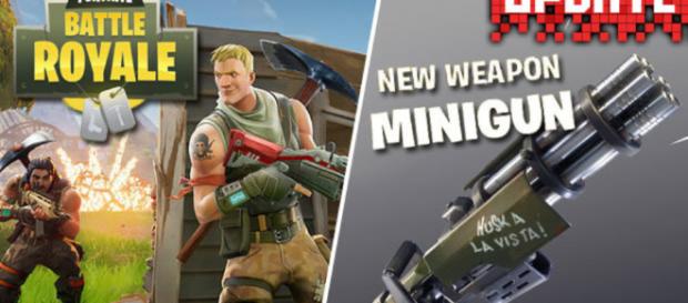 fortnite minigun update new battle royale download release teased dailystar - fortnite military weapons coming back