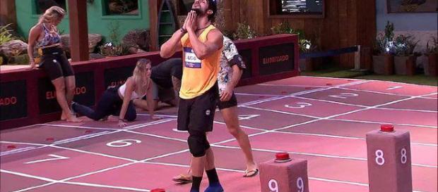 Lucas é o segundo líder do "BBB18" (Captura de vídeo) Lucas é o segundo líder do "BBB18" (Captura de vídeo)
