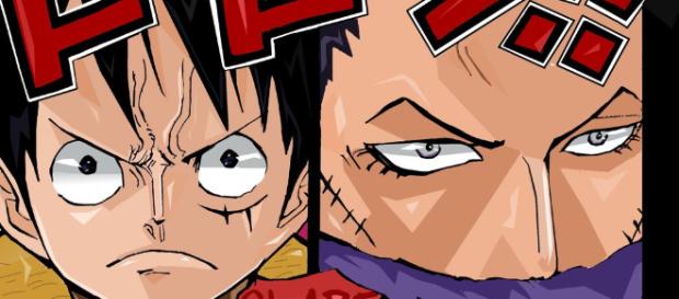 One Piece Chapter 878 Luffy VS CHARLOTTE KATAKURI by Amanomoon on ... - deviantart.com One Piece Chapter 878 Luffy VS CHARLOTTE KATAKURI by Amanomoon on ... - deviantart.com