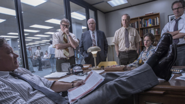 La redazione de "The Post" con Tom Hanks