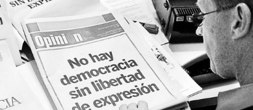 libertad de expresión española inexistente