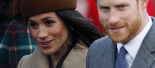 Meghan Markle in coppia con il principe Harry