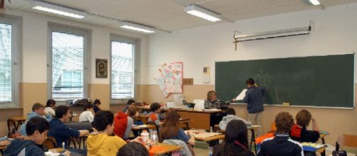 Studenti in una classe italiana