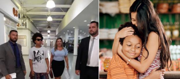 Ator mirim da Globo é chamado de 'macaco' (Foto Reprodução). Ator mirim da Globo é chamado de 'macaco' (Foto Reprodução).