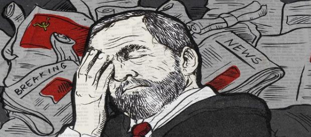 Corbyn called commie spy by media (huckmagazine.com) Corbyn called commie spy by media (huckmagazine.com)