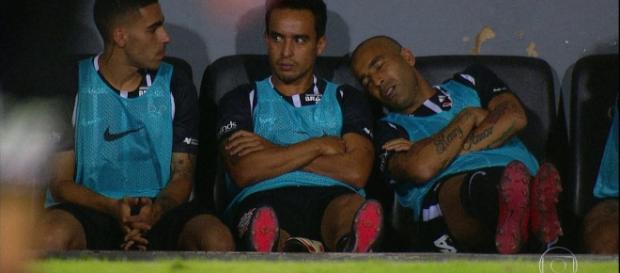 Gabriel, Jadson e Sheik, respectivamente Gabriel, Jadson e Sheik, respectivamente