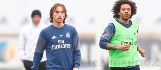 Luka Modric y Marcelo están en una carrera para estar en forma para enfrentar al Paris Saint-Germain Luka Modric y Marcelo están en una carrera para estar en forma para enfrentar al Paris Saint-Germain