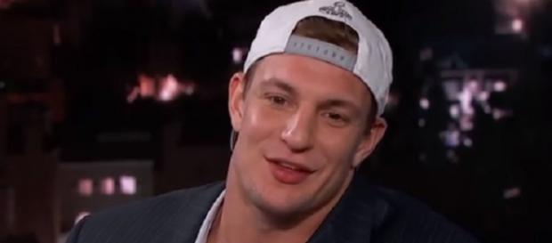 Rob Gronkowski remains silent about his future (Image Credit: Jimmy Kimmel Live/YouTube) Rob Gronkowski remains silent about his future (Image Credit: Jimmy Kimmel Live/YouTube)