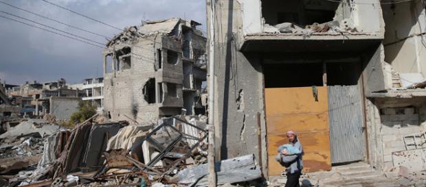Tod und Zerstörung in Syrien. Der Bürgerkrieg findet kein Ende. Tod und Zerstörung in Syrien. Der Bürgerkrieg findet kein Ende.