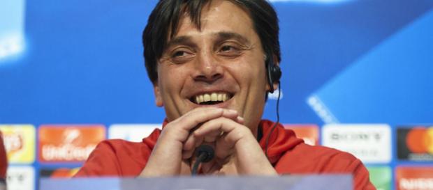 Vincenzo Montella bromeó que la mejor esperanza del Sevilla de anular a Alexis Sánchez Vincenzo Montella bromeó que la mejor esperanza del Sevilla de anular a Alexis Sánchez