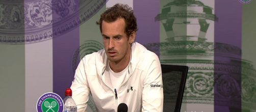 Andy Murray during a press conference at 2017 Wimbledon/ Photo: screenshot via Wimbledon channel on YouTube