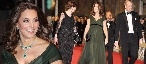 Kate Middleston did not wear a black dress to BAFTA ceremony [Image Credit: Royal Insider/YouTube screenshot]