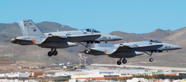 Accidente en demostración de la Fuerza Aérea Española Accidente en demostración de la Fuerza Aérea Española