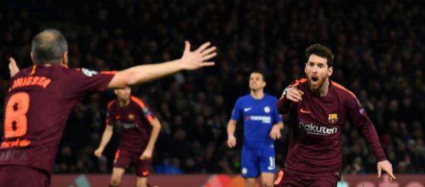 El equipo catalan se llevo la ventaja con el gol de visitante El equipo catalan se llevo la ventaja con el gol de visitante