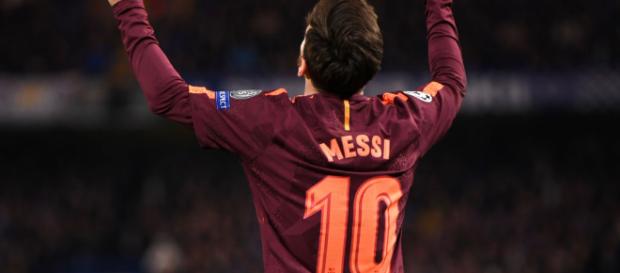 Lionel Messi cambió el rumbo de la Liga de Campeones en el partido de ida cuando anotó para empatar 1-1 con el Barcelona en Stamford Bridge Lionel Messi cambió el rumbo de la Liga de Campeones en el partido de ida cuando anotó para empatar 1-1 con el Barcelona en Stamford Bridge