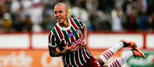Marcos Júnior fez dois gols na partida Marcos Júnior fez dois gols na partida