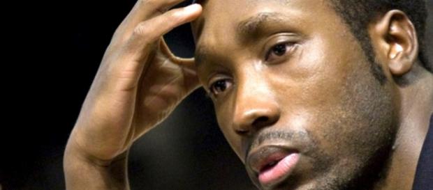 Rudy Guede was the co-accused with Amanda Knox and Raffaele Sollecito Rudy Guede was the co-accused with Amanda Knox and Raffaele Sollecito