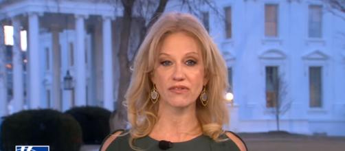 Kellyanne Conway at the White House, via YouTube